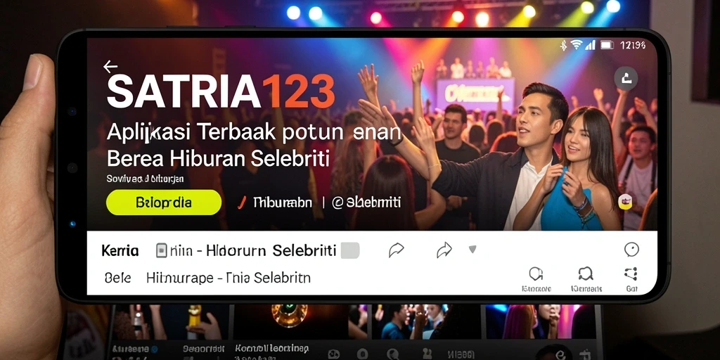 Antarmuka SATRIA123 yang menyenangkan dan informatif.