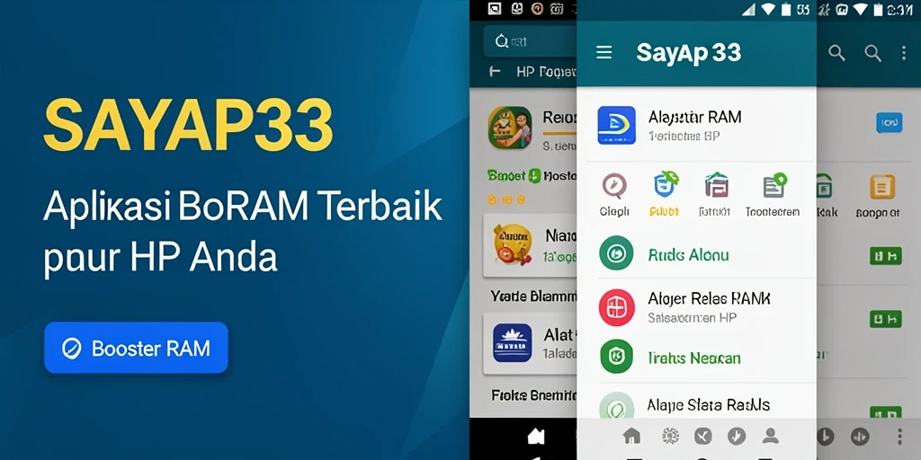 Antarmuka sederhana dan efisien dari SAYAP33 untuk Booster RAM.