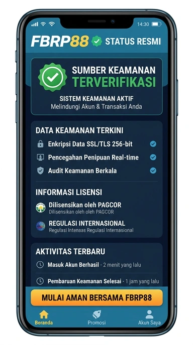 Tampilan kanal resmi fbrp88